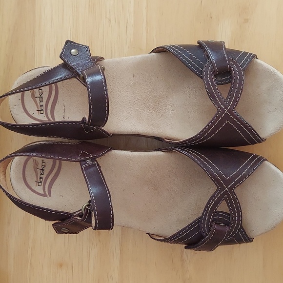 EUC Dansko Leather Sandals - Picture 2 of 8